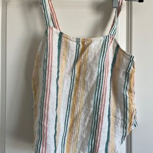 Madewell women top with stripes size S